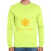 Cotton/Poly Long Sleeve Wicking T Shirt Thumbnail