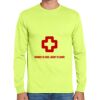 Cotton/Poly Long Sleeve Wicking T Shirt Thumbnail