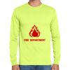 Cotton/Poly Long Sleeve Wicking T Shirt Thumbnail