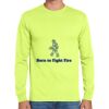 Cotton/Poly Long Sleeve Wicking T Shirt Thumbnail