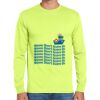 Cotton/Poly Long Sleeve Wicking T Shirt Thumbnail