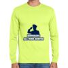 Cotton/Poly Long Sleeve Wicking T Shirt Thumbnail