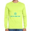 Cotton/Poly Long Sleeve Wicking T Shirt Thumbnail