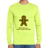 Cotton/Poly Long Sleeve Wicking T Shirt Thumbnail