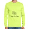 Cotton/Poly Long Sleeve Wicking T Shirt Thumbnail