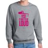 Fleece Crewneck Pocket Sweatshirt Thumbnail