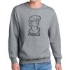 Fleece Crewneck Pocket Sweatshirt Thumbnail