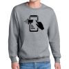 Fleece Crewneck Pocket Sweatshirt Thumbnail