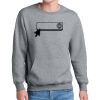 Fleece Crewneck Pocket Sweatshirt Thumbnail
