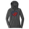 Women's Tri Blend Fleece Pullover Hoodie Thumbnail