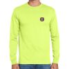 Cotton/Poly Long Sleeve Wicking T Shirt Thumbnail