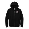 Unisex 10 Ounce Heavyweight Full Zip Hooded Sweatshirt-cbs Thumbnail